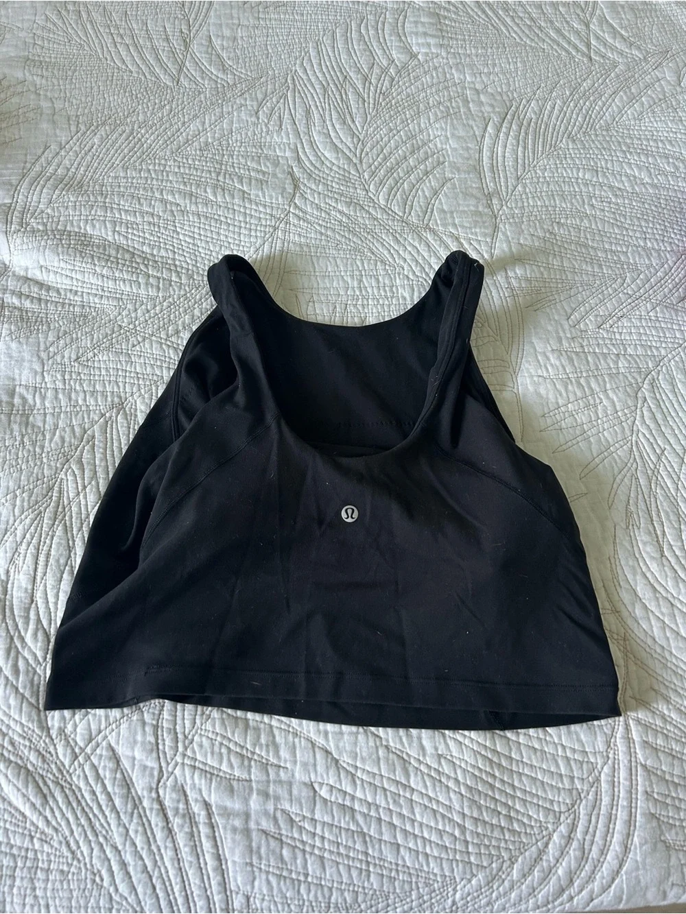 lululemon athletica Black High-Neck Athletic Tank